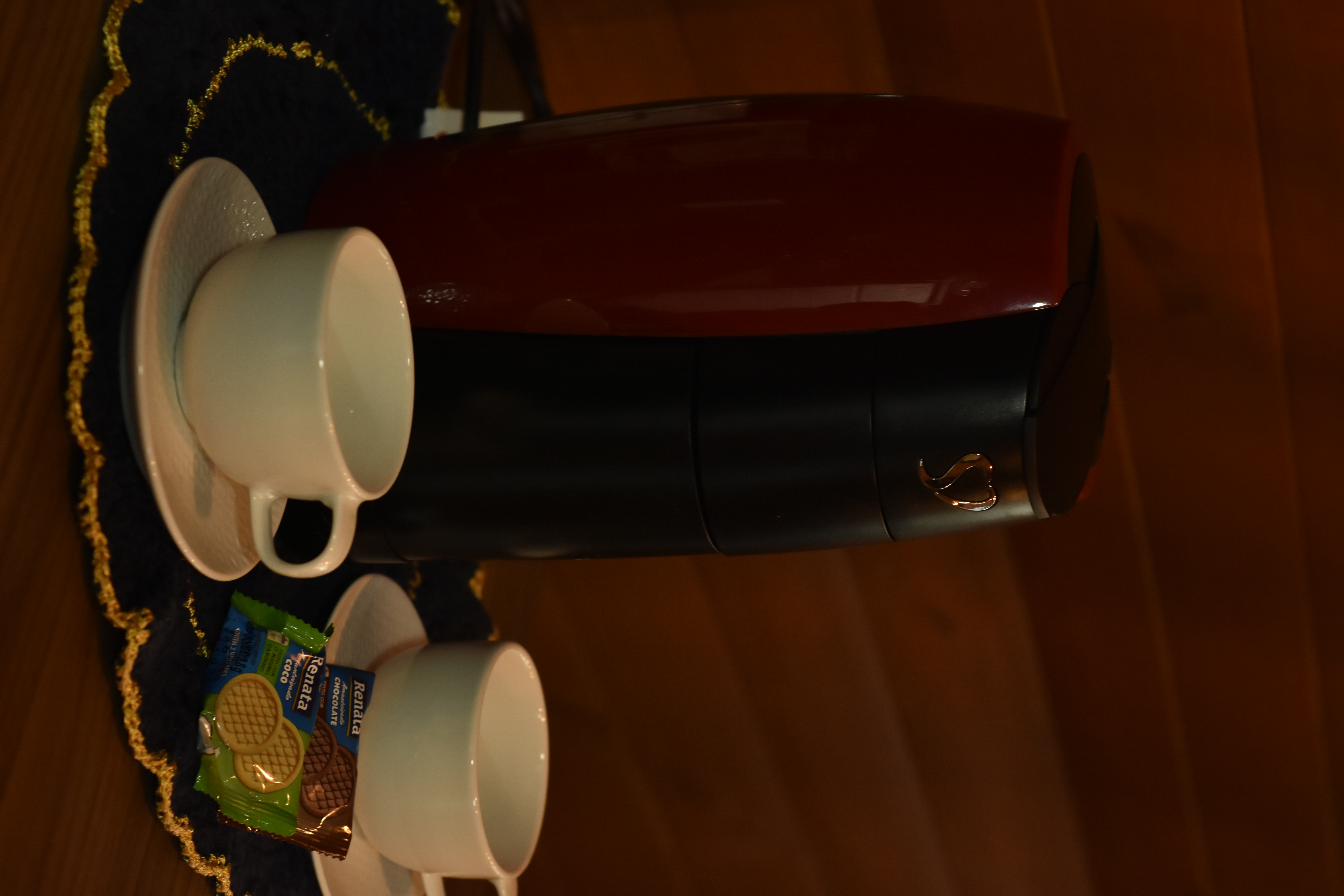 Cafeteira de cápsulas disponível na Cabana IV